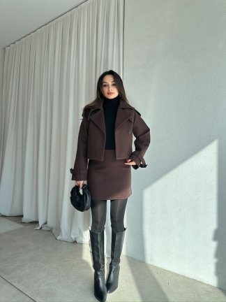LARA Takım 9244 - Acı Kahve - 2
