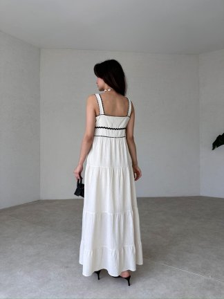 LARSSON Maxi Elbise 4389 - 3