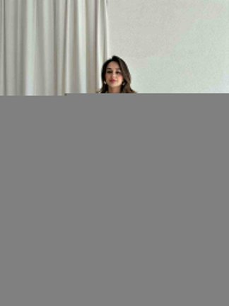 LARY Midi Elbise 6535 - Beyaz - 2