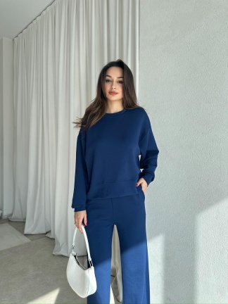 LAURA Takım 8556 - Lacivert - 2