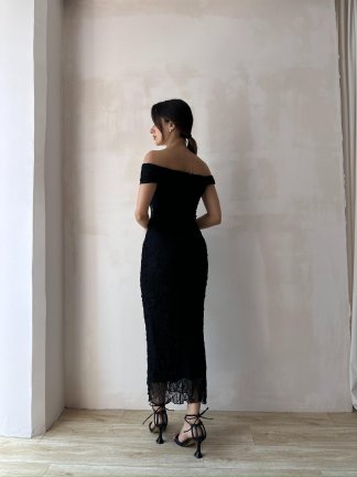 LAYLA Maxi Elbise 7688 - 3