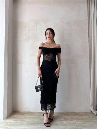 LAYLA Maxi Elbise 7688 - 2