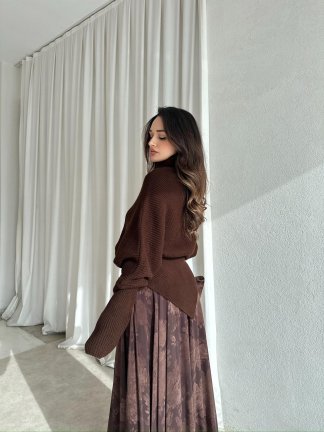 LEAH Kazak 3026 - Acı Kahve - 4