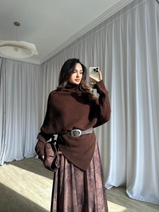 LEAH Kazak 3026 - Acı Kahve - 1