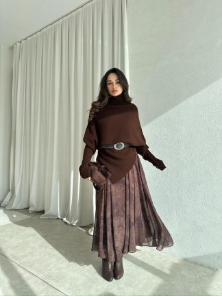 LEAH Kazak 3026 - Acı Kahve - 3