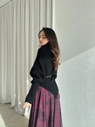 LEAH Kazak 3026 - Siyah - 4