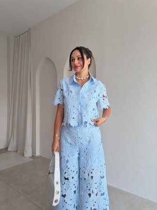 LEONY Takım 8945 - Mavi - 2