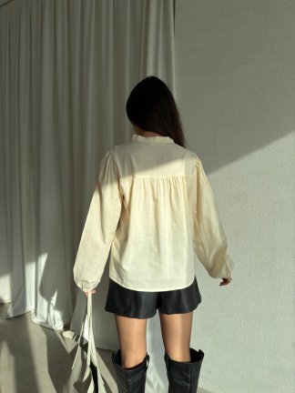 LİNDOR Gömlek 1000 - Krem - 4