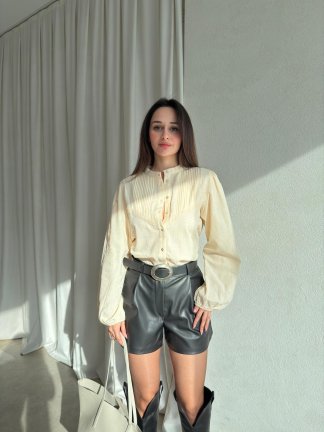 LİNDOR Gömlek 1000 - Krem - 1