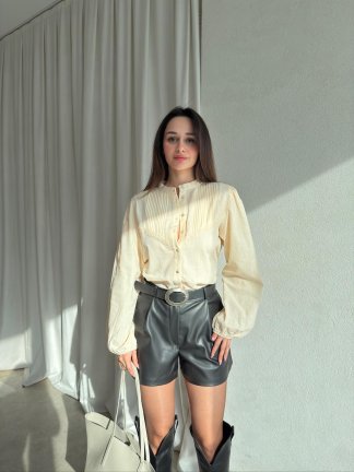 LİNDOR Gömlek 1000 - Krem - 1