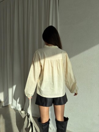 LİNDOR Gömlek 1000 - Krem - 4