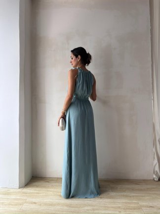 LOPEZ Maxi Elbise 8219 - Yeşil - 3