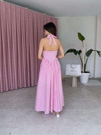 LORA Maxi Elbise 2866 - 6