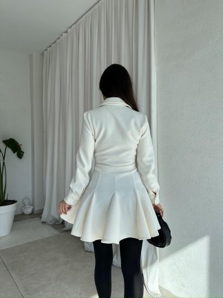 LOVENT Elbise 9935 - Beyaz - 4