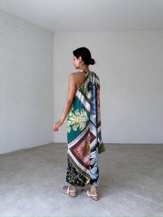 LOVİSA Maxi Elbise 5310 - 3