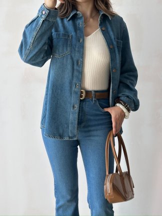 LUGANO Jean 8284 - Mavi - 4