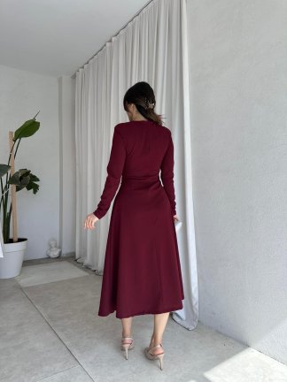 LURE Elbise 8499 - Bordo - 3