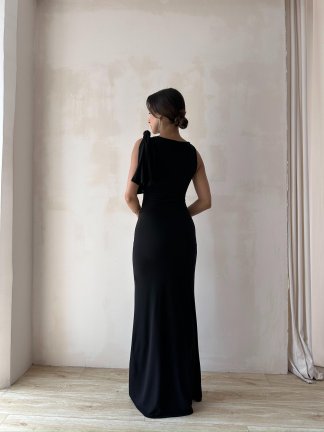 MAGNUS Maxi Elbise 2923 - Siyah - 3