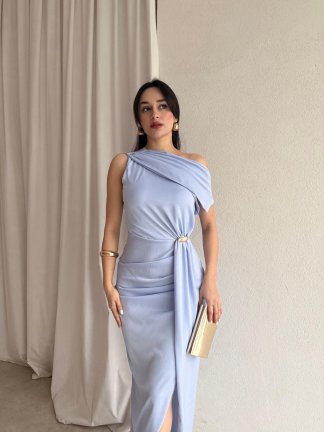 MAJA Elbise 8910 - Bebe Mavi - 2