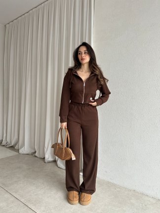 MALİVE Takım 8824 - Kahverengi 