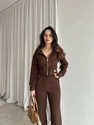 MALİVE Takım 8824 - Kahverengi - 2