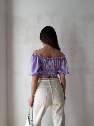 MALVİNA Crop 6621 - Lila - 2
