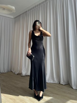 MANGA Elbise 8535 - Siyah - 2