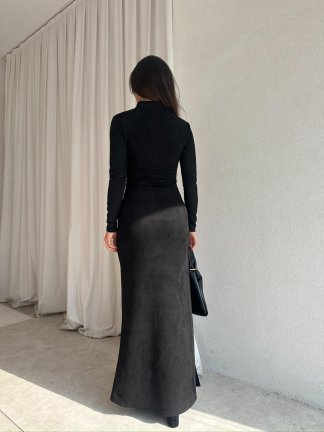 MARLY Elbise 8743 - Siyah - 4