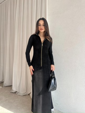 MARLY Elbise 8743 - Siyah - 3