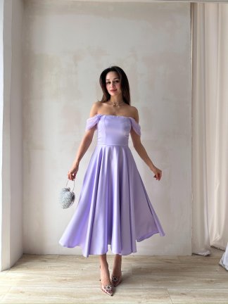 MARX Midi Elbise 3572 - Lila - 2