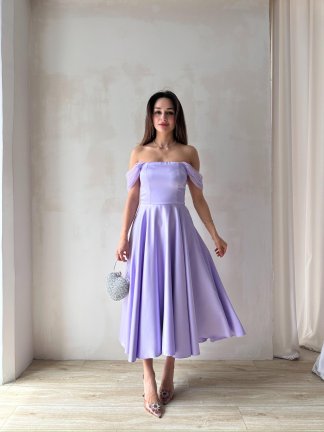 MARX Midi Elbise 3572 - Lila - 3