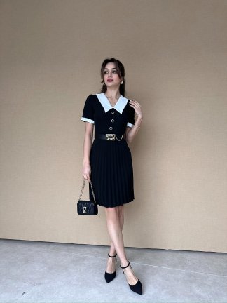 MAUREEN Mini Elbise 6984 - Siyah - 2