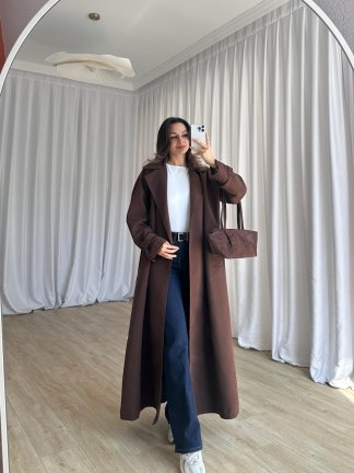 MAURO Trençkot 8567 - Acı Kahve - 2