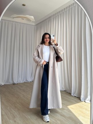 MAURO Trençkot 8567 - Vizon - 4
