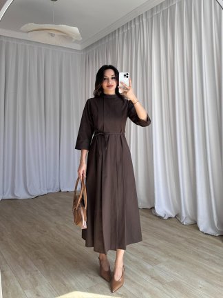 MAYER Elbise 8250 - Kahverengi - 2