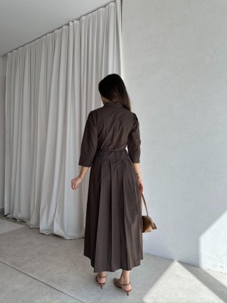 MAYER Elbise 8250 - Kahverengi - 4