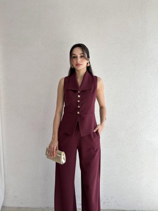 MAYSH Takım 5078 - Bordo 