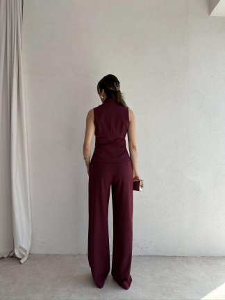 MAYSH Takım 5078 - Bordo - 3