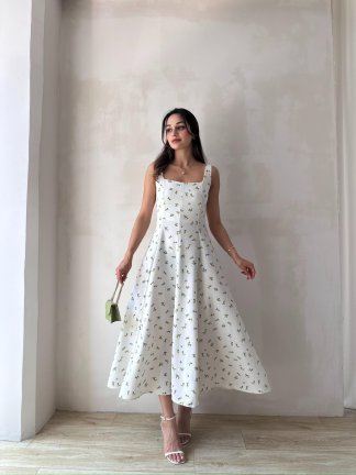 MENDY Midi Elbise 2821 - 2