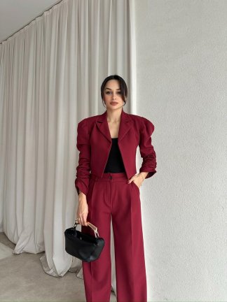 MERSET Takım 8687 - Bordo - 2