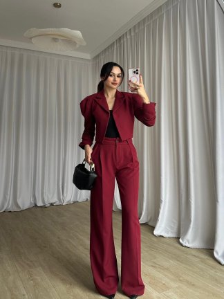 MERSET Takım 8687 - Bordo - 4