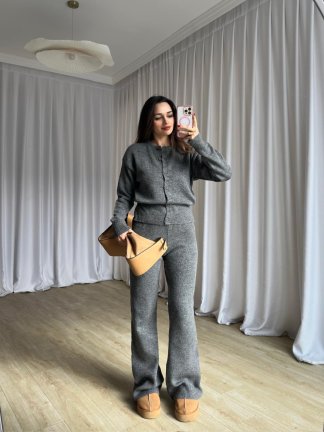 MİLLA Triko Takım 8572 - Gri - 2