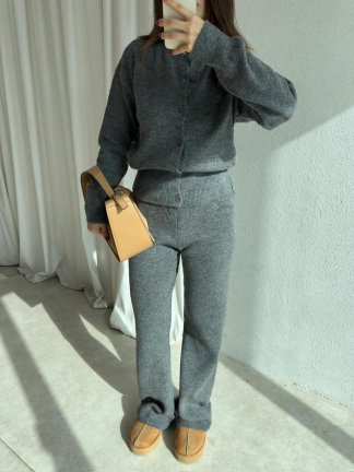 MİLLA Triko Takım 8572 - Gri - 5