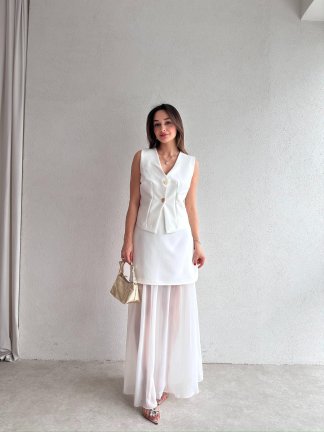 MİLNOR Takım 5087 - Beyaz - 2