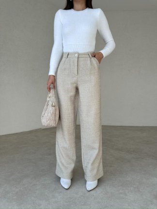 MİLTON Pantolon 1047 - Krem - 4