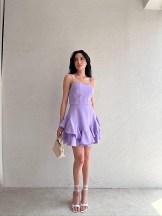 Mini PRENSES Elbise 5578 - Lila - 2