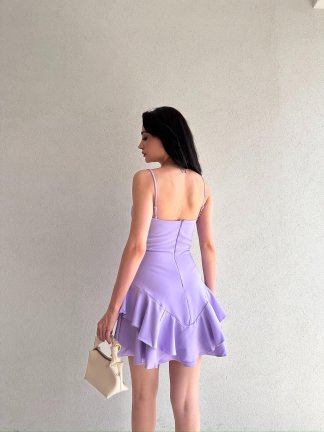 Mini PRENSES Elbise 5578 - Lila - 3