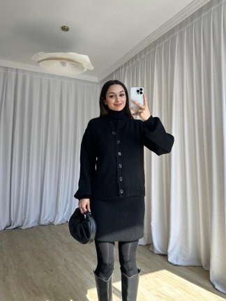 MİRELA Triko Takım 8272 - Siyah - 3