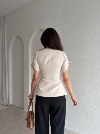 MONİLA Ceket 6891 - Bej - 3