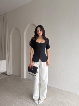 MONİLA Ceket 6891 - Siyah - 2